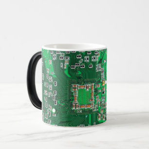 Mug Magic Carte circuit imprimé circuit vert PCB