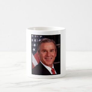 Mug Magic Carte de Noël du président américain George Bush