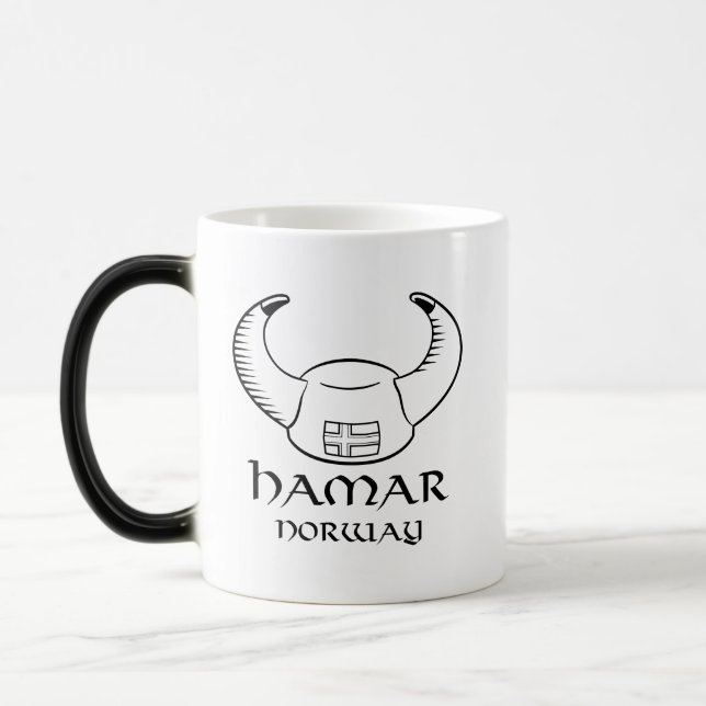 Mug Magic Casquette de Hamar Norvège Viking (Gauche)
