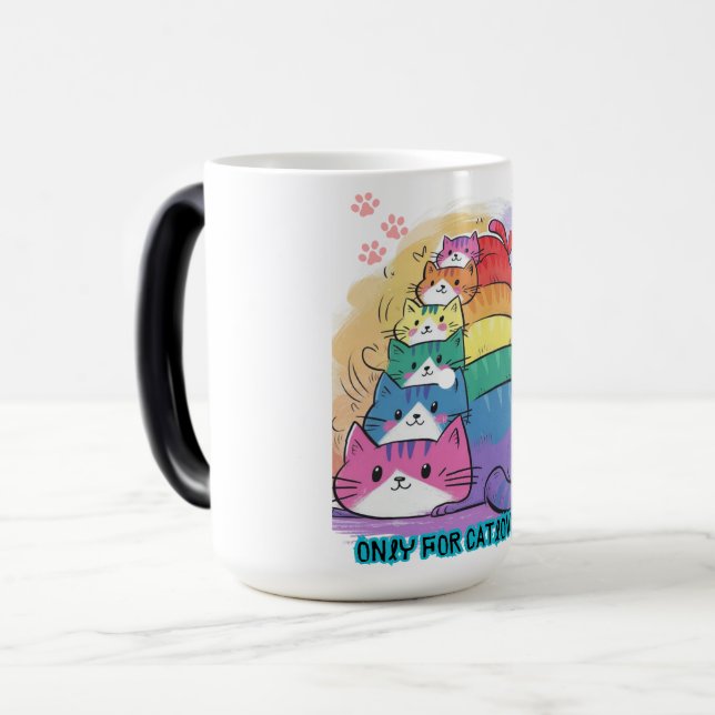 Mug Magic Catlovers Stack of Cats (Devant gauche)