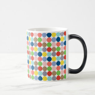 Mug Magic cercles colorés de couleur pastel...