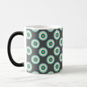 Mug Magic Cercles mixtes gris par Shirley Taylor