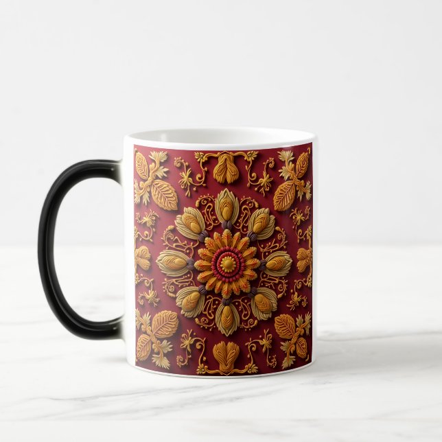 Mug Magic C'est une broderie de motifs (Gauche)