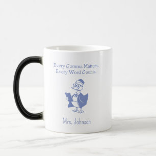 Mug Magic Chaque virgule compte, chaque mot compte Design