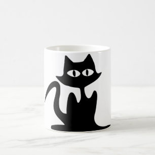 MUG MAGIC CHAT NOIR