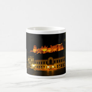 Mug Magic Château d'Heidelberg la nuit (tasse Morphing)