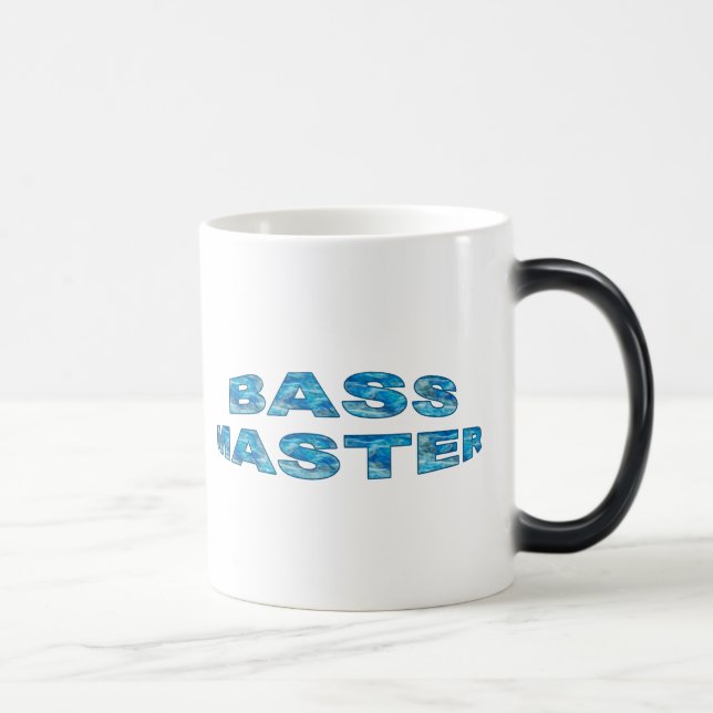Mug Magic Chemises de pêche du maître de basse (Droite)