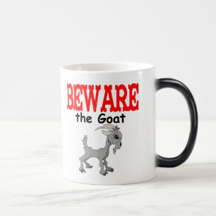 Mug Magic Chèvre Animaux de ferme Attention Chèvre pour les 