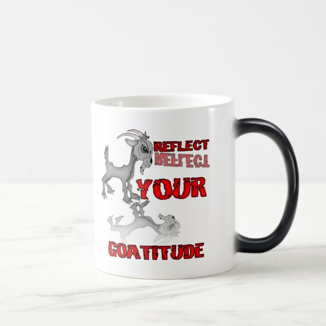 Mug Magic Chèvre, chèvre et boisson (Droite)