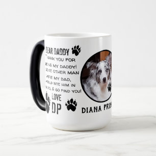 MUG MAGIC CHIEN À POPPER PERSONNALISÉ, MADAME ! CHER CAFÉ PÂ