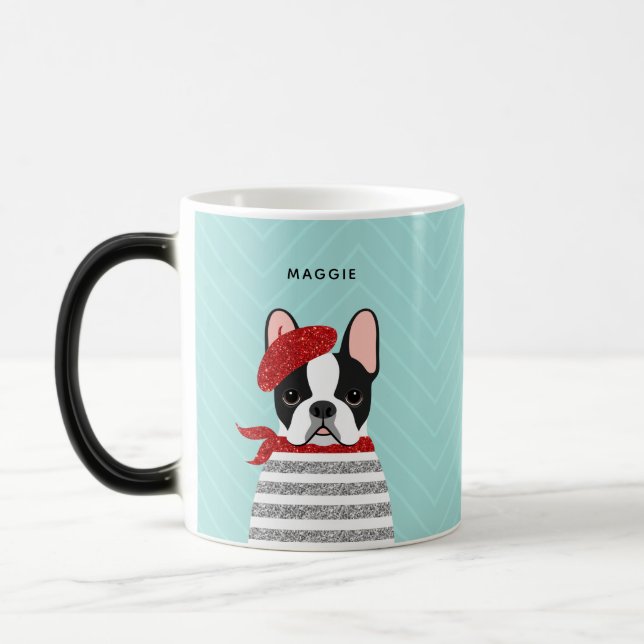 Mug Magic Chiens de taureaux français (Gauche)