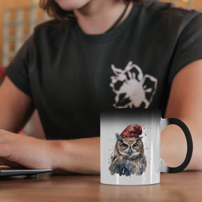 Mug Magic Chouette d'hiver enchantée (Créateur téléchargé)