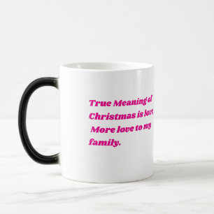 Mug Magic Citation de Noël inspirante