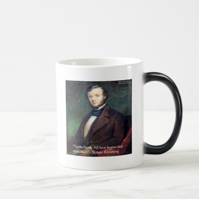 Mug Magic Citation de Robert Browning sur la maternité (Droite)
