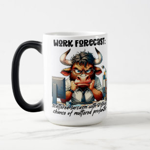 Mug Magic Citation drôle/sarcastique sur la vie de bureau
