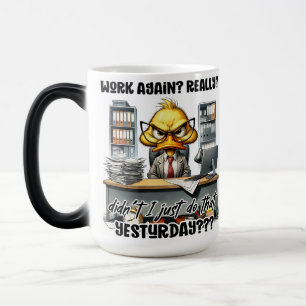 Mug Magic Citation drôle/sarcastique sur la vie de bureau - 