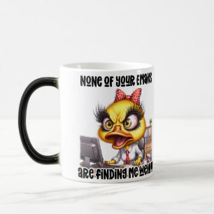 Mug Magic Citation drôle/sarcastique sur la vie de bureau