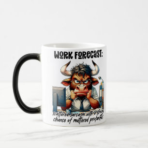 Mug Magic Citation drôle/sarcastique sur la vie de bureau su