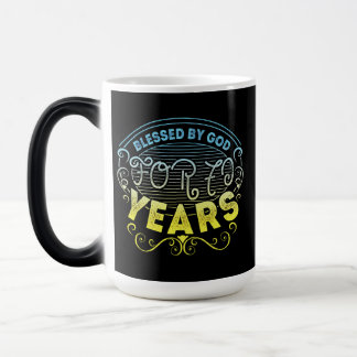 Mug Magic Citation drôle vintage de 70 ans