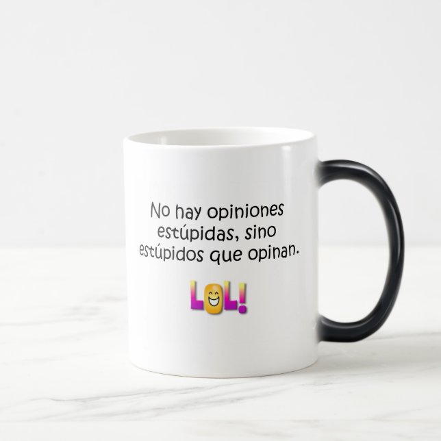 Mug Magic Citations d'Espagnol (Droite)