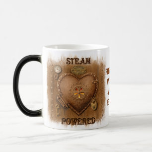 Mug Magic Coeur de Steampunk personnalisé