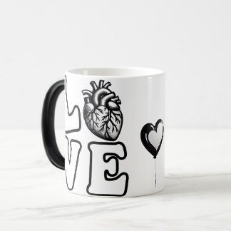 Mug Magic Cœur humain anatomique LOVE