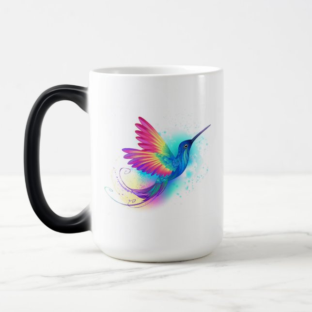 Mug Magic Colibri arc-en-ciel exotique (Gauche)