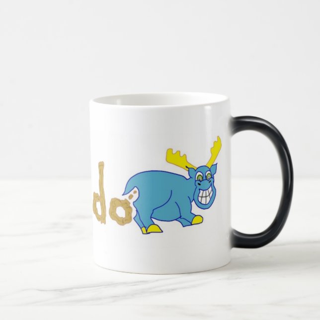 Mug Magic Colorado Mooser muqueuse bleue (Droite)