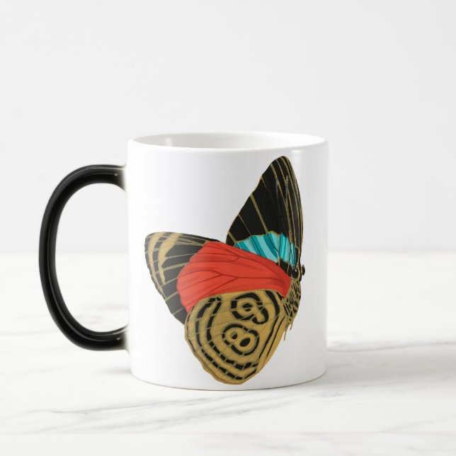 Mug Magic Colorful exotic butterfly  butterfly  (Gauche)
