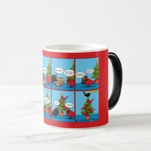 Mug Magic Comment décorer une bande dessinée d'arbre de Noël