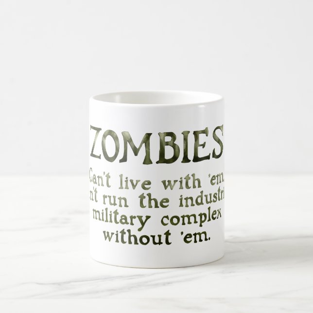 Mug Magic Complexe militaire industriel Zombies (Centre)