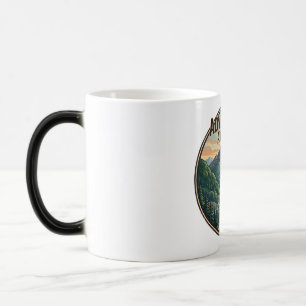 Mug Magic Conception d'affiche rétro de parc national Aventu