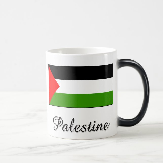 Mug Magic Conception de drapeau de la Palestine (Droite)