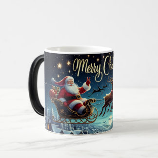 Mug Magic Conception de la Musique de Noël de père Noël Slei