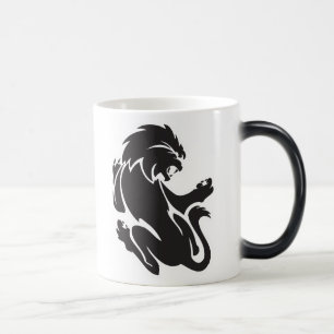 Mug Magic Conception de tatouage tribal de lion