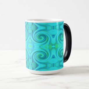 Mug Magic Cool super Abstrait Aqua Liquid Art Motif