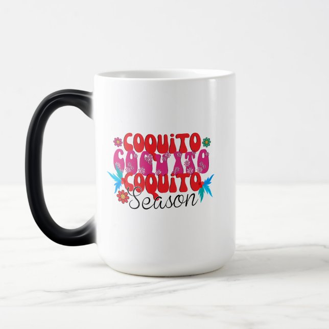 Mug Magic Coquito Season, jour national de la coquito (Gauche)