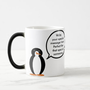 Mug Magic Costume d'anniversaire avec Mme Penguin Personnali