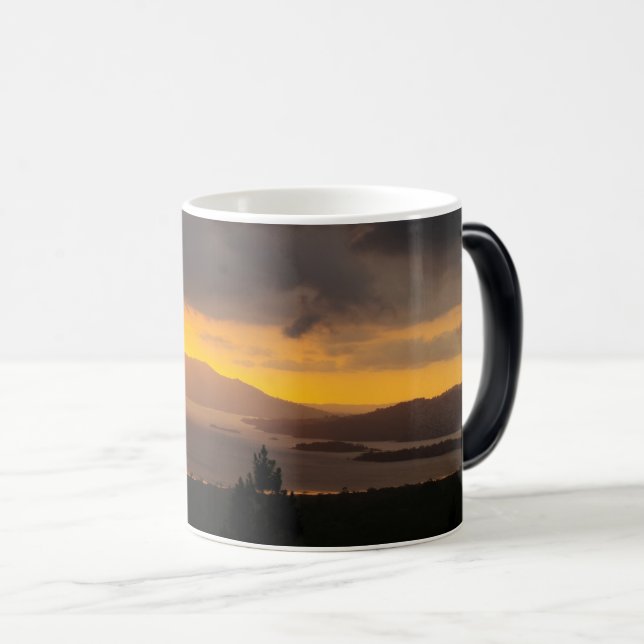 Mug Magic Coucher du soleil du Costa Rica (Devant droit)