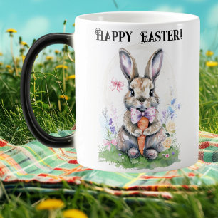 Mug Magic Couleur d'eau Vintage lapin de Pâques