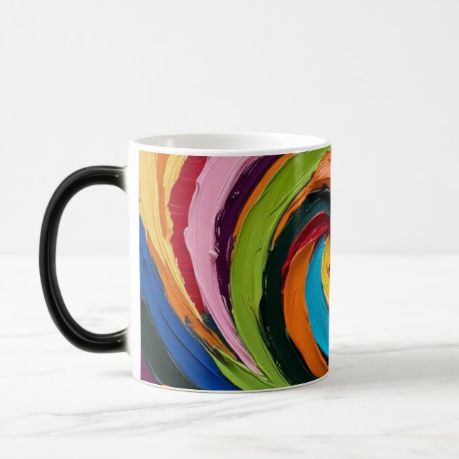 Mug Magic Couleur pastel abstraite (Gauche)