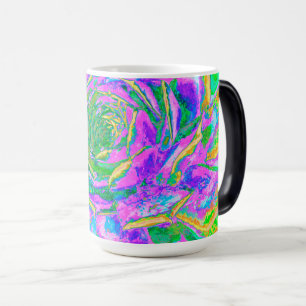 Mug Magic Couleurs arc-en-ciel Fiesta Succulent Sedum Rosett