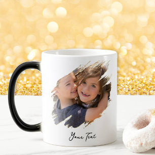 Mug Magic Créer une photo personnalisée et un texte couleur 