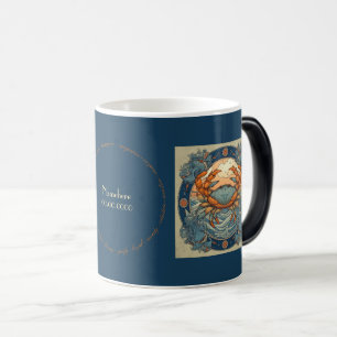 Mug Magic Créer votre propre cancer Art Nouveau Zodiac