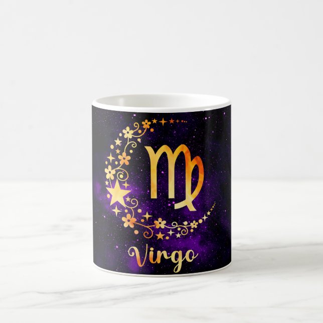 Mug Magic Créez votre propre astrologie Zodiac Virgo (Centre)