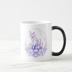 Mug Magic Créez Votre Propre Boule Et Fleurs De Cristal Viol