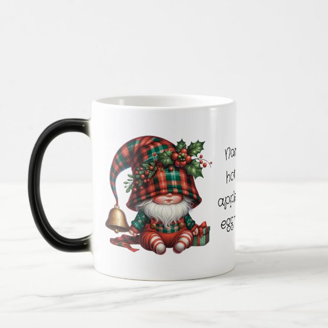 Mug Magic Créez votre propre cadeau de Noël chiche adorable (Gauche)
