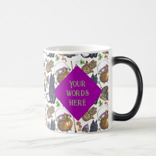 Mug Magic Créez votre propre chat noir Tarot Magie