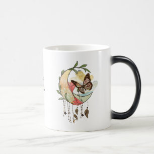 Mug Magic Créez votre propre Dreamcatcher de lune de papillo