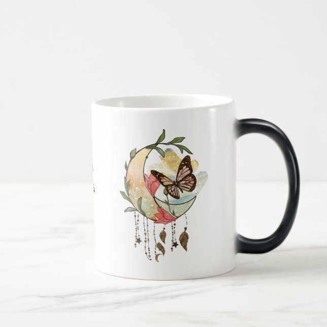 Mug Magic Créez votre propre Dreamcatcher de lune de papillo (Droite)